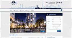 Desktop Screenshot of highgatedubai.com